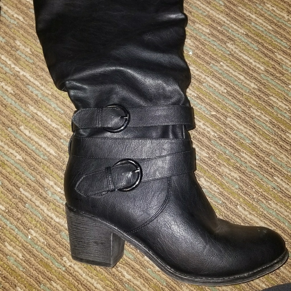 Knee high boots from Kohls.